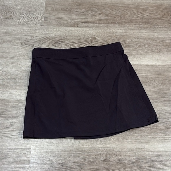 Rip Skirt Black Wrap Skirt Small Little leg 2 - Picture 2 of 6